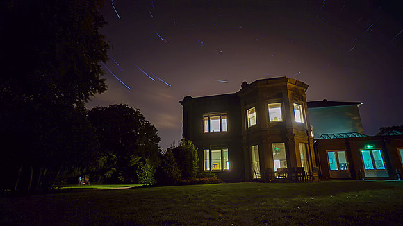 Cleatham Hall Star Trail 2  taken by Bob Riach