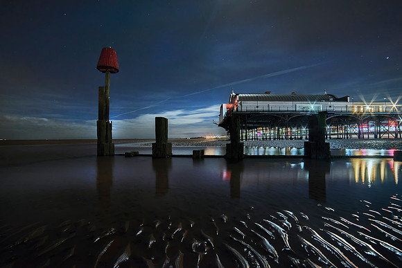 3 Cleethorpes Pier at Night taken by Bob Riach