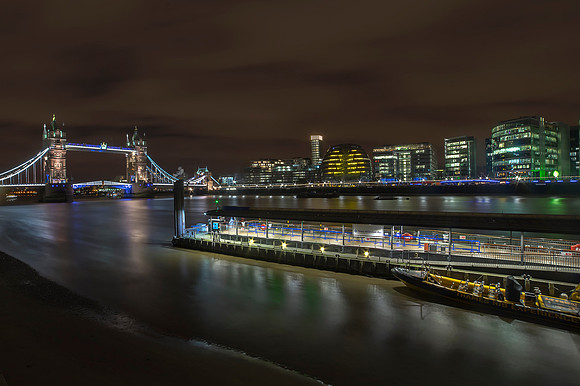 Tower Bridge at Night taken by Bob Riach