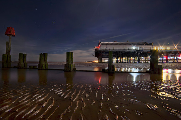 Cleethorpes Pier Stars taken by Bob Riach