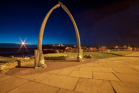 Whitby Whale Bone Arch taken by Bob Riach