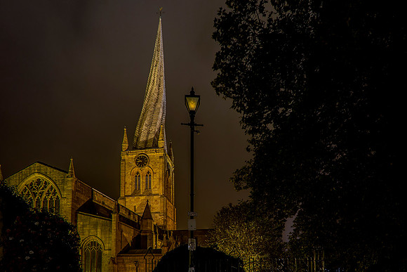 St Mary and All Saint  the Crooked Spire Church Chestfield taken by Bob Riach