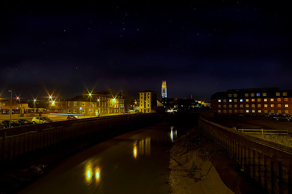 Stary Night View  in Boston  taken by Bob Riach