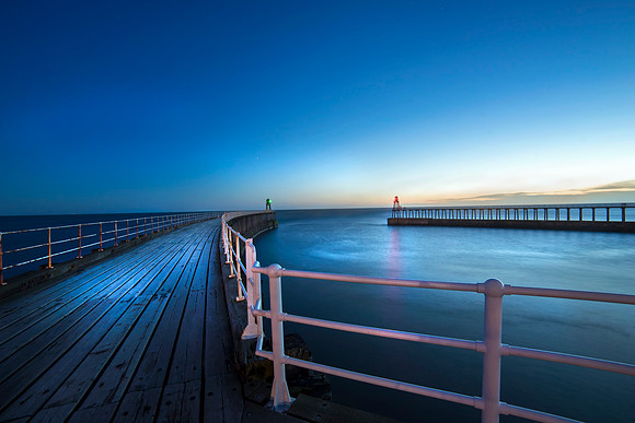 Whitby Pier taken by Bob Riach