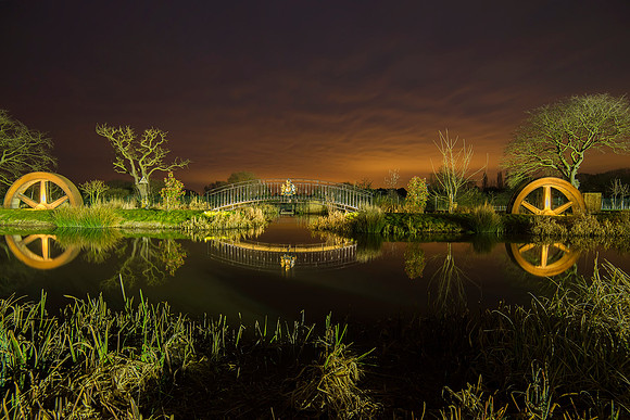 Caistor Lakes at Night taken by Bob Riach