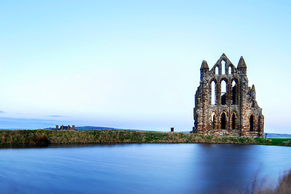 Whitby Castle  Early Morning  taken by Bob Riach
