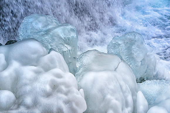Ice and Waterfall © Jo Bird