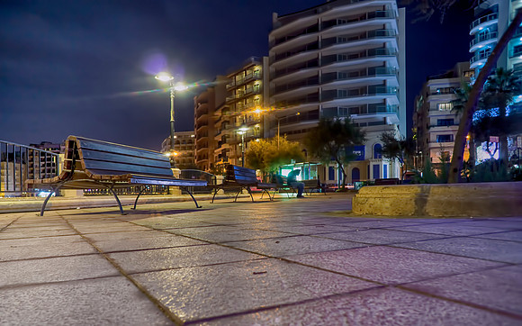 On The Phone in Malta By Bob Riach