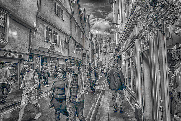 33 B&W York Street Walk  @ Bob Riach
