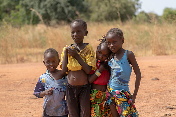 Children in The Gambia © Bob Riach