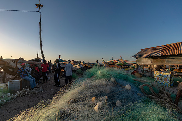 23 Gambia Fishing Village © Bob Riach