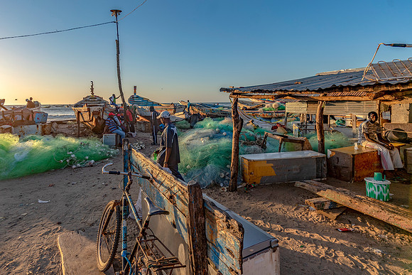 34 Gambia Fishing Village © Bob Riach