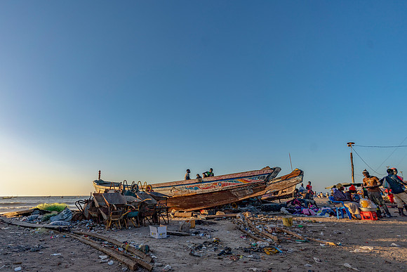 125 Gambia Fishing Village © Bob Riach