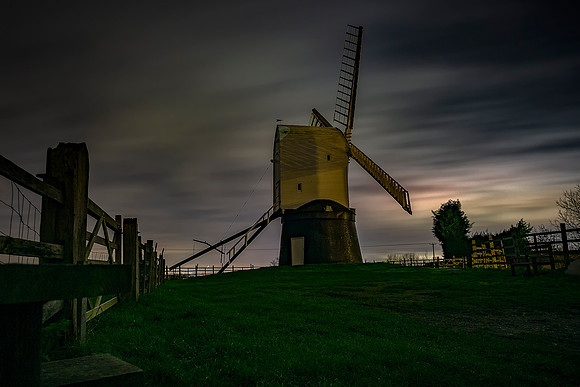 Wrawby Post Mill at Dusk  © Bob Riach 2019