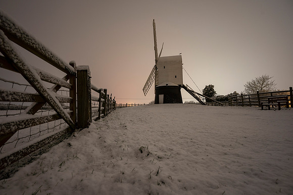 03  Wrawby Postmill in the Snow 22 January 2019 © Bob Riach Jigsaw Photography LTD