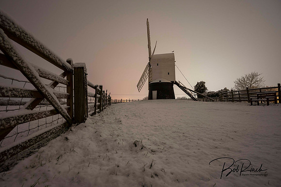 03s  Wrawby Postmill in the Snow 22 January 2019 © Bob Riach Jigsaw Photography LTD  copy