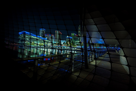 34 Salford Quays at Night  Bob Riach Jigsaw Photography LTD