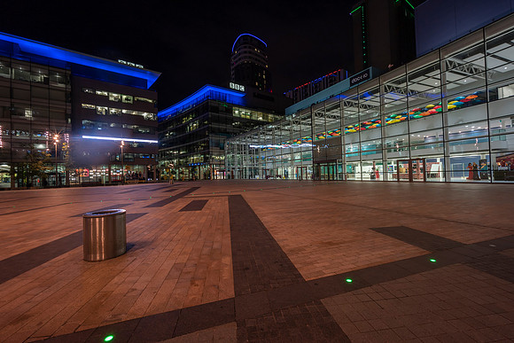 10 Media City at Night © Bob Riach Jigsaw Photography LTD