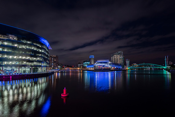 11 Media City at Night © Bob Riach Jigsaw Photography LTD