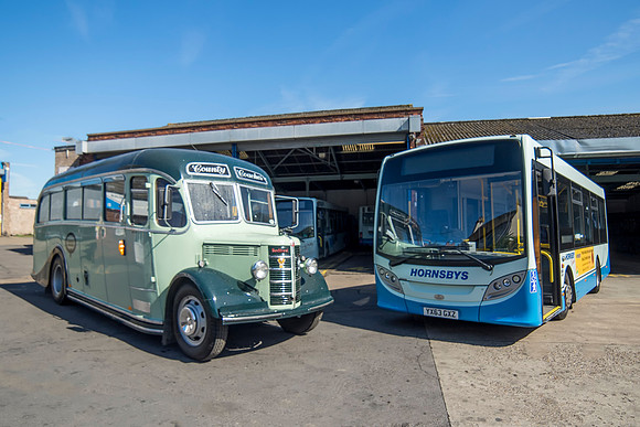 Hornsby Buses Old and New  Scunthorpe 1 © Bob Riach