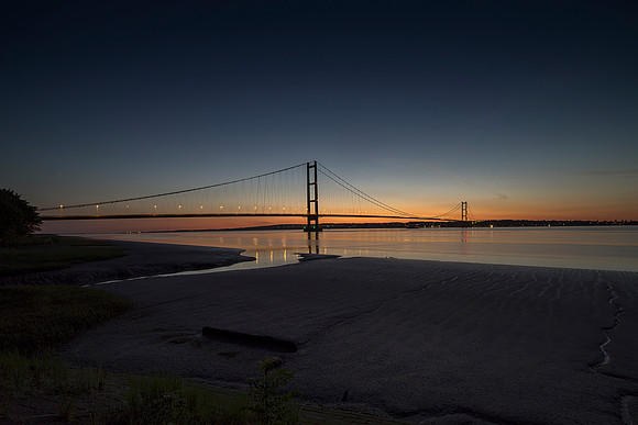 Humber Bridge at Sunset © Jo Bird