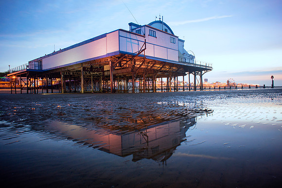 Pier Cleethorpes By Bob Riach