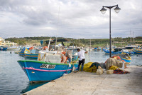 Malta Fishing Boat By Bob Riach